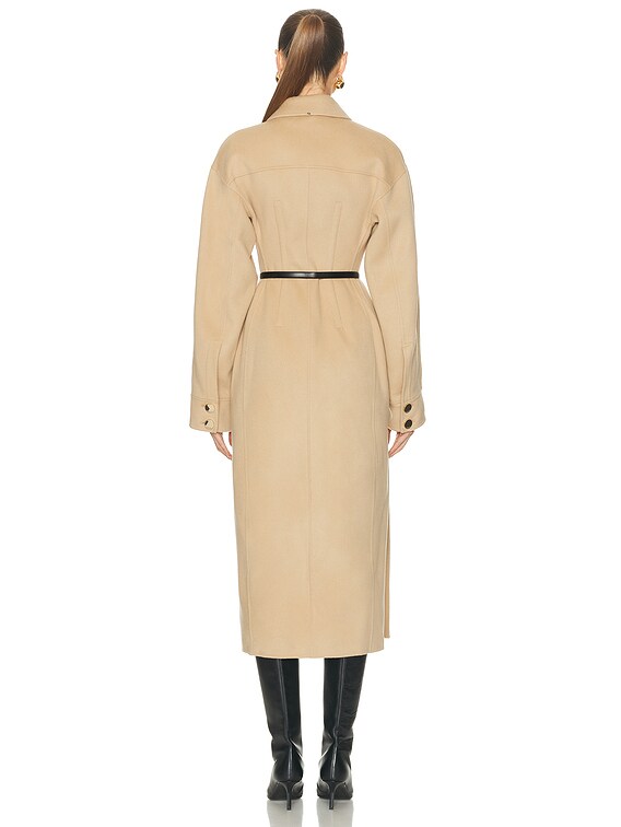 Sportmax Olio Coat in Camel | FWRD
