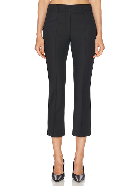 パンツ SPORTMAX Woman Pants Black 2321360333600 003 Sportmax high-waisted wide-leg Trousers | Black | FARFETCH ID