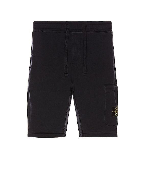 Stone Island Cargo Bermuda Shorts in Navy Blue | FWRD