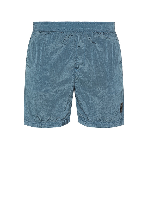 Stone Island Swim Short in Blue Acciaio | FWRD