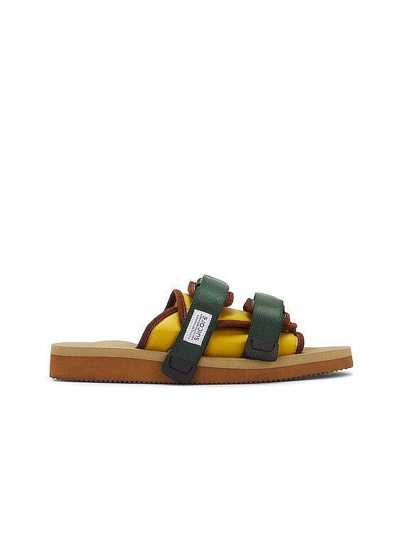 Suicoke Moto Cab in Yellow & Brown | FWRD display picture 3