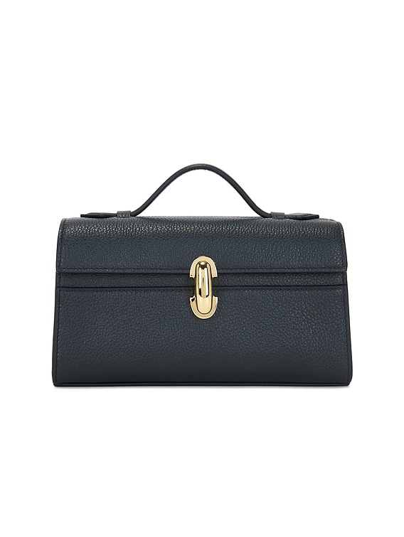 Savette Symmetry Pochette Bag in Navy | FWRD