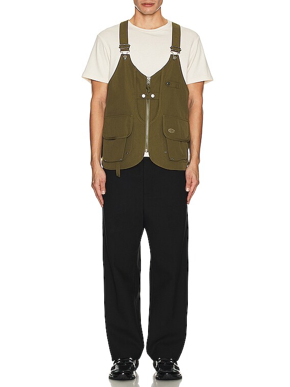 Snow Peak TAKIBI Vest in Olive | FWRD