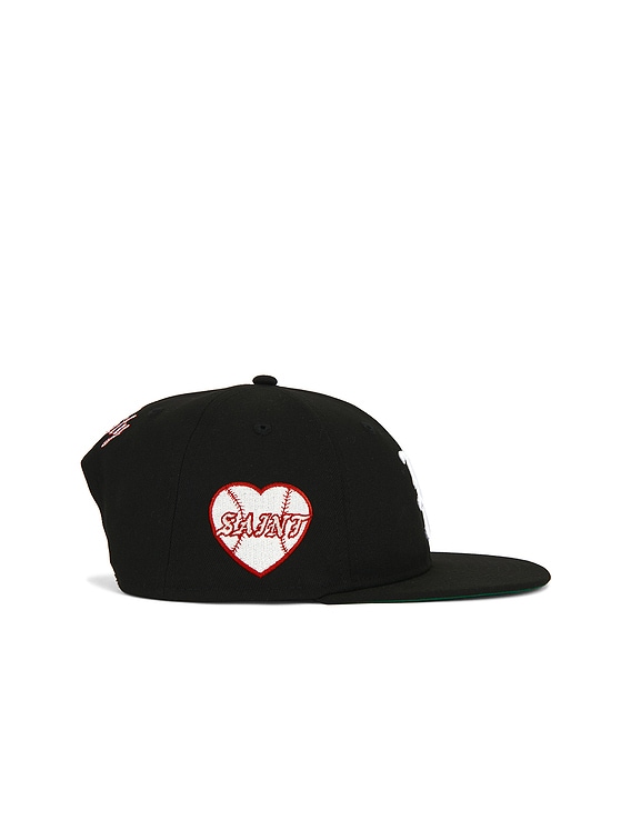 S*U様 SAINT Mxxxxxx × NEWERA® CELEBRITY G SAINT Mxxxxxx Celebrity Ne Cap in Black | FWRD