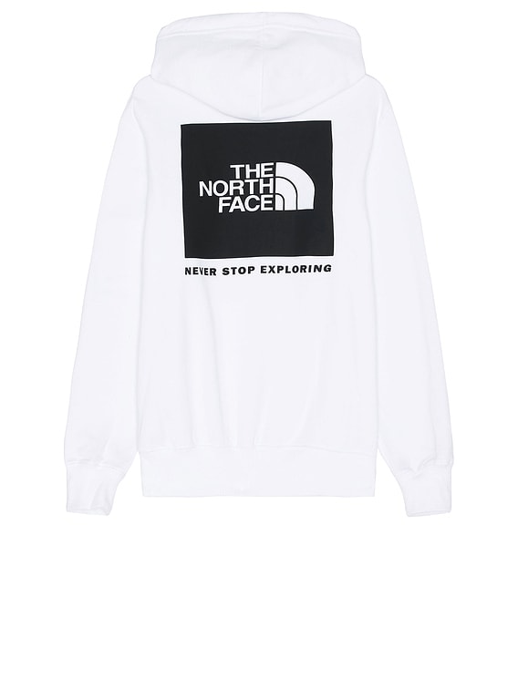 The North Face Box NSE Pullover Hoodie in TNF White & TNF