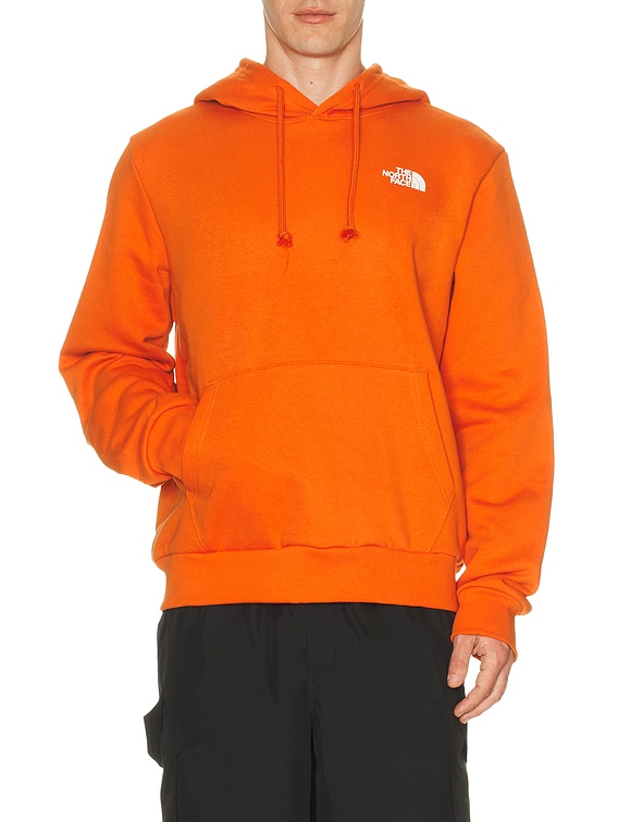 The North Face Evolution Box NSE Regular Hoodie in Lava Red | FWRD