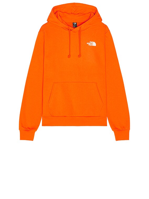The North Face Evolution Box NSE Regular Hoodie in Lava Red | FWRD