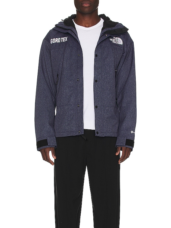 The North Face GTX Mountain Jacket Denim Blue / TNF Black