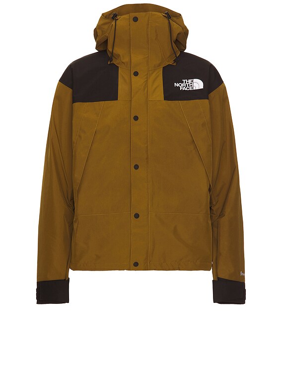 The North Face Men's GTX Mountain Jacket in Moss Green & TNF Black