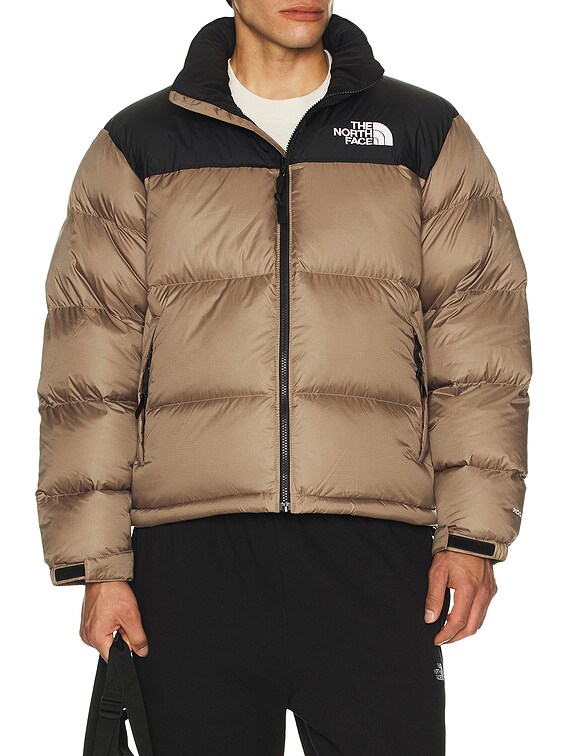 The North Face 1996 RETRO NUPTSE ジャケット - Mocha Brown & TNF