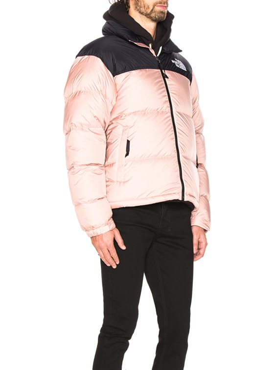 the north face nuptse misty rose