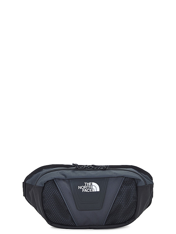 The North Face Y2K Hip Pack in Tnf Black & Asphalt Grey | FWRD The North Face Y2K Hip Pack in Tnf Black & Asphalt Grey | FWRD