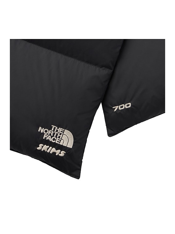 The North Face x SKIMS Nuptse Scarf in SK Onyx | FWRD