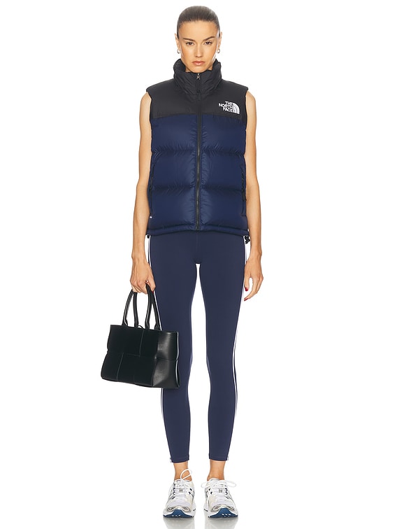 The North Face 1996 Retro Nuptse Vest in Summit Navy & TNF