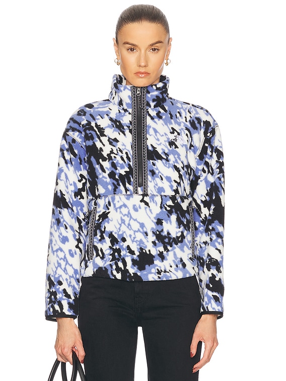 大人気新品セール ブ The Blue Virtual in Pullover Zip Quarter Fleeski Face North トップス