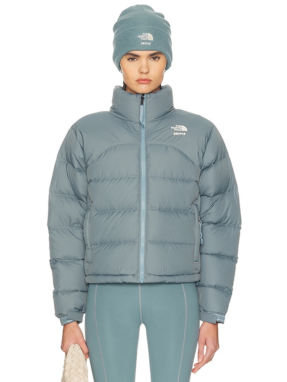 x SKIMS 2000 Retro Shrunken Nuptse Jacket