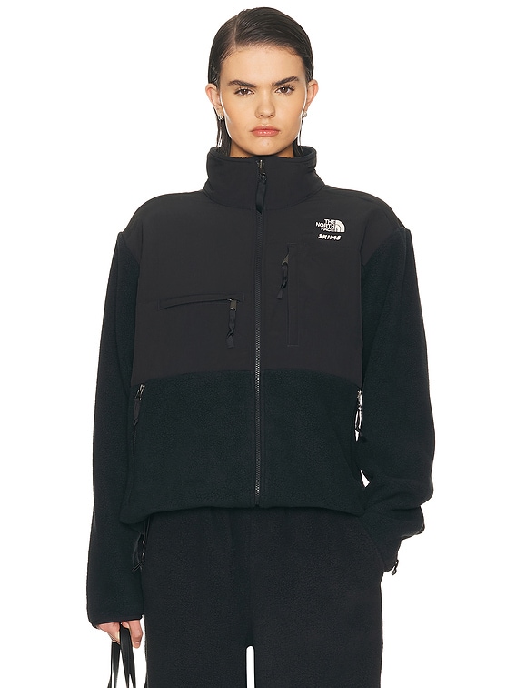 The North Face x SKIMS 1995 Denali Fleece Jacket in SK Onyx | FWRD