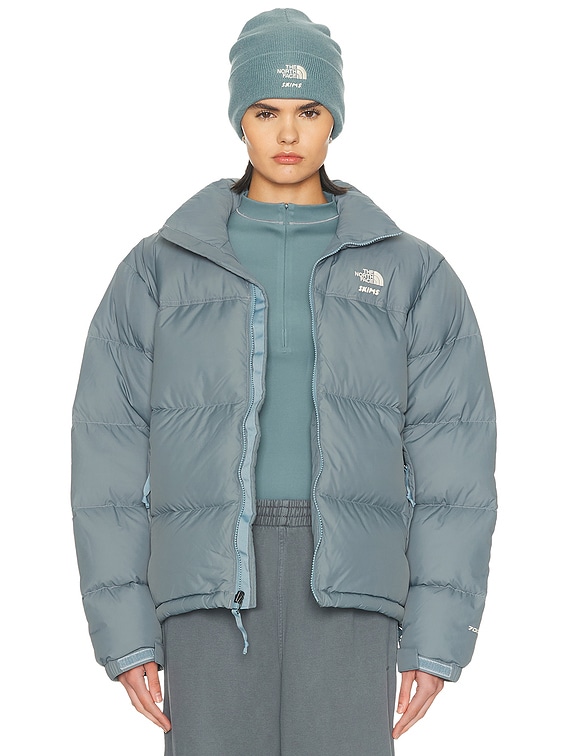 The North Face x SKIMS 1996 Nuptse Jacket in SK Kyanite | FWRD