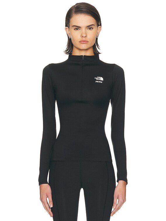 The North Face x SKIMS Refina Long Sleeve Top in SK Onyx | FWRD