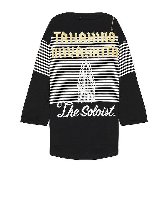 TAKAHIROMIYASHITA The Soloist Balloon Shaped Basque Shirt in Black