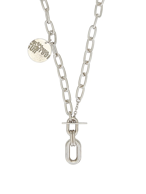 24K Gold Plated Custom Word Pavé Block Chain Necklace | Poppet London
