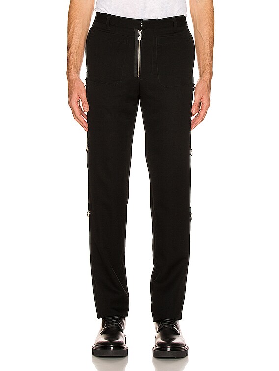 TAKAHIROMIYASHITA The Soloist Patch Pocket Pant in Black | FWRD
