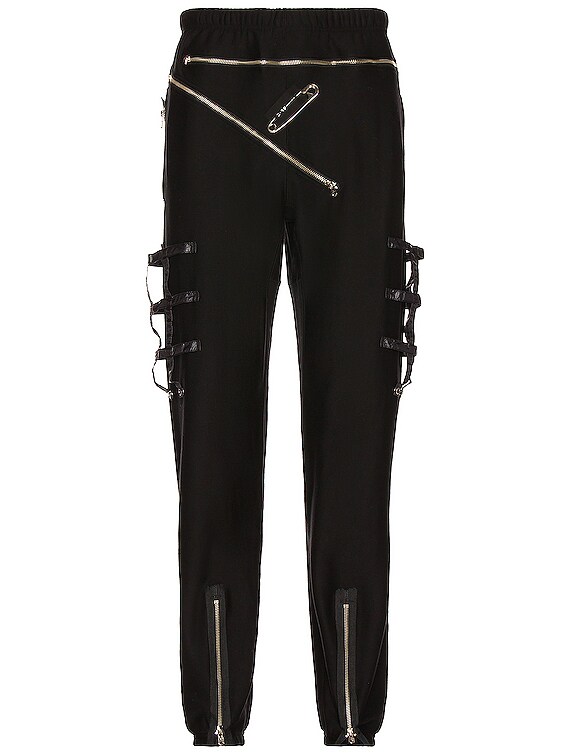 TAKAHIROMIYASHITA The Soloist Space Jogger Pant in Black | FWRD