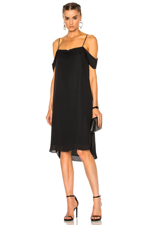 alexander wang off shoulder dress