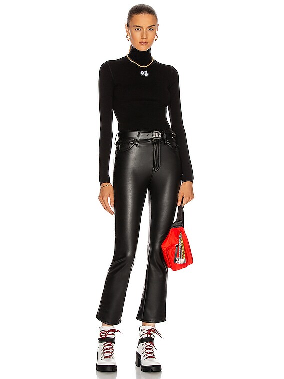 Alexander Wang Turtleneck Sweater in Black | FWRD
