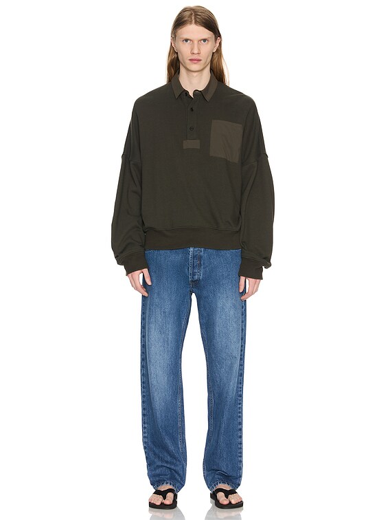 The Row Burt Jeans in Washed Blue | FWRD
