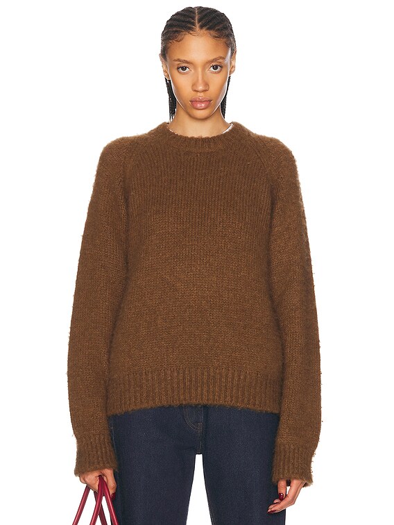 tobacco sweater Buy The ZQ Merino Relaxed V Neck by Max online knit blend Asymmetric knit cape sweater 