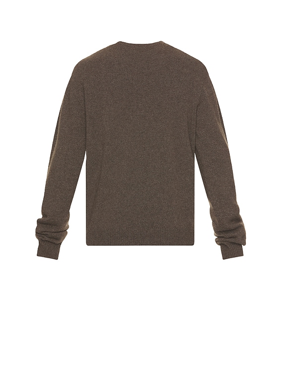 The Row Varly Top Sweater in Dark Sand | FWRD
