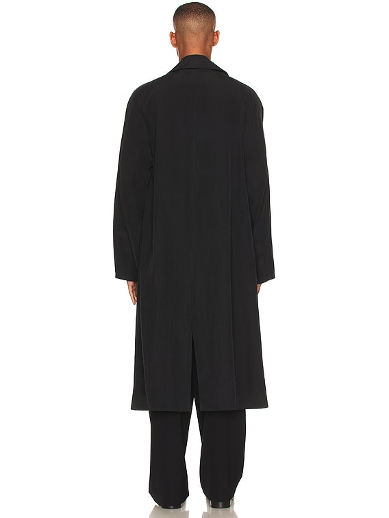 The Row Emilio Coat in Black FWRD