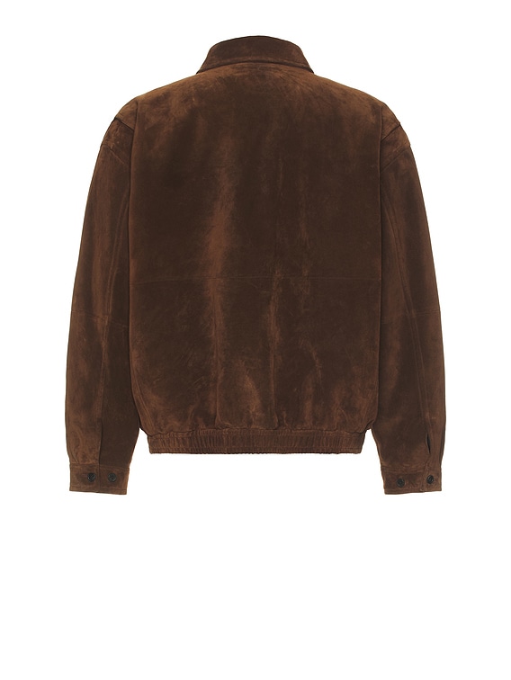 最新作売れ筋が満載 The Row Ronan Collared Jacket in Brown Wood | FWRD ジャケット・アウター