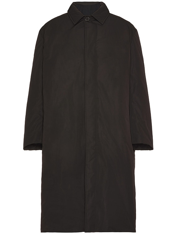 The Row Jang Coat in Black | FWRD