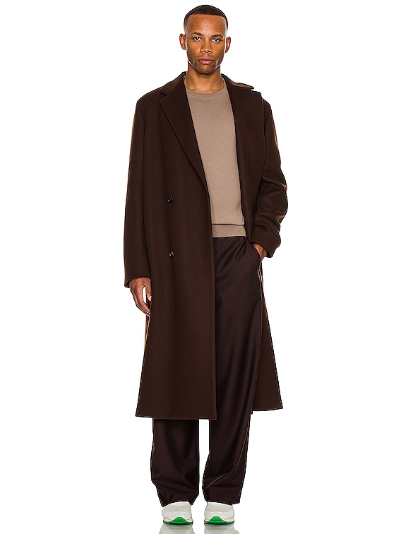The Row Kenzai Pant in Dark Chocolate | FWRD