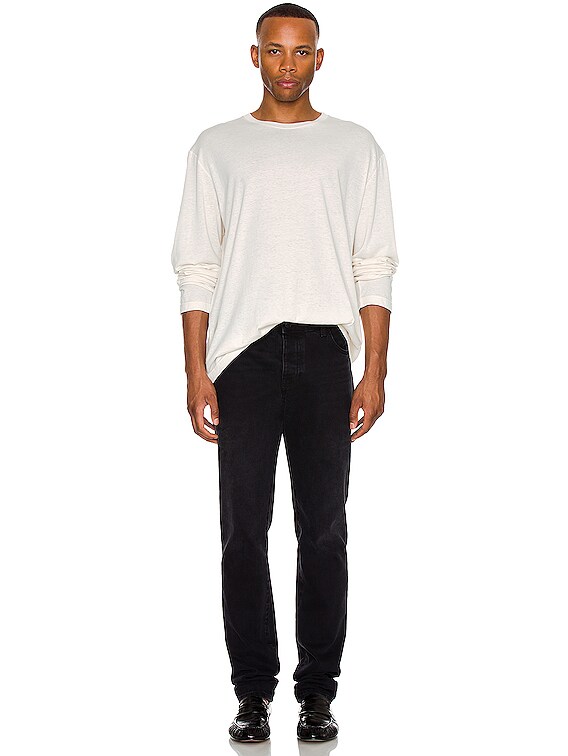 The Row Enriques Top in Ivory | FWRD The Row Enriques Top in Ivory | FWRD
