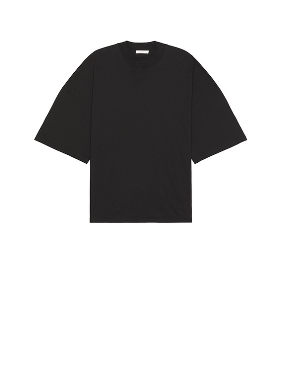 【関税込み】The Row ブラック Dustin Tシャツ The Row Dustin Top in Black | FWRD