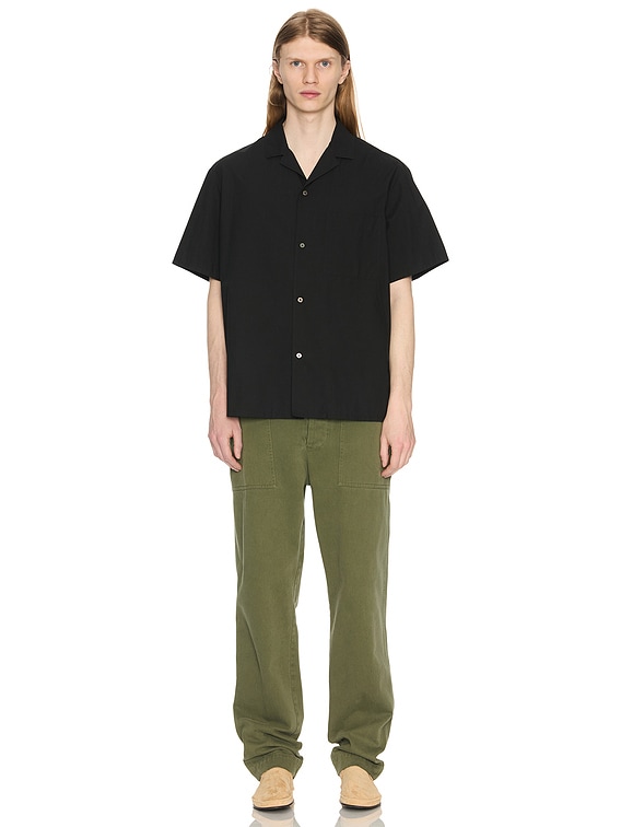 The Row Jiro Shirt in Black | FWRD