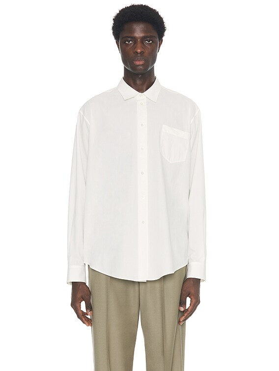 The Row Thane Shirt in White | FWRD
