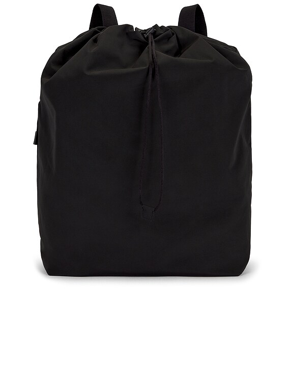 The Row Dima Drawstring Backpack in Black | FWRD display picture 2