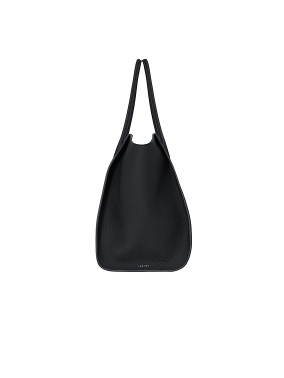 The Row Marlo Top Handle Bag in Midnight Ans | FWRD