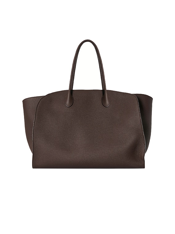The Row Marlo 17 Bag in Deep Brown Ans | FWRD