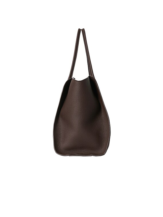 The Row Marlo 17 Bag in Deep Brown Ans | FWRD