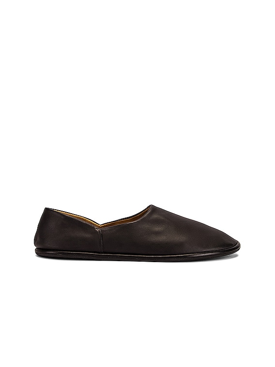 The Row Canal Slip On in Black FWRD