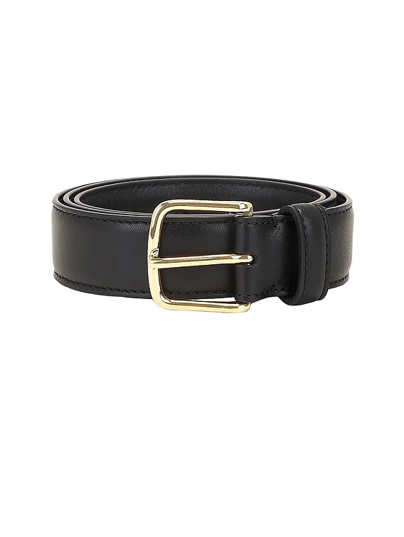 The Row Classic Belt in Black | FWRD The Row Classic Belt in Black | FWRD