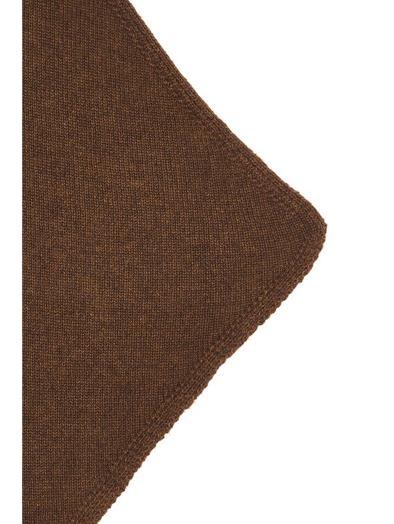 The Row Hit Scarf in Cloudy Brown | FWRD The Row Hit Scarf in Cloudy Brown | FWRD
