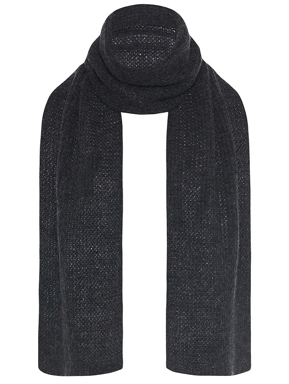 THE ROW ブラック マフラー　kaduna scarf THE ROW ブラック マフラー kaduna scarf