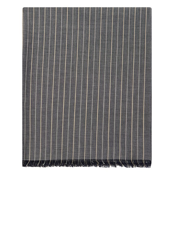 THE ROW ブラック マフラー kaduna scarf THE ROW ブラック マフラー