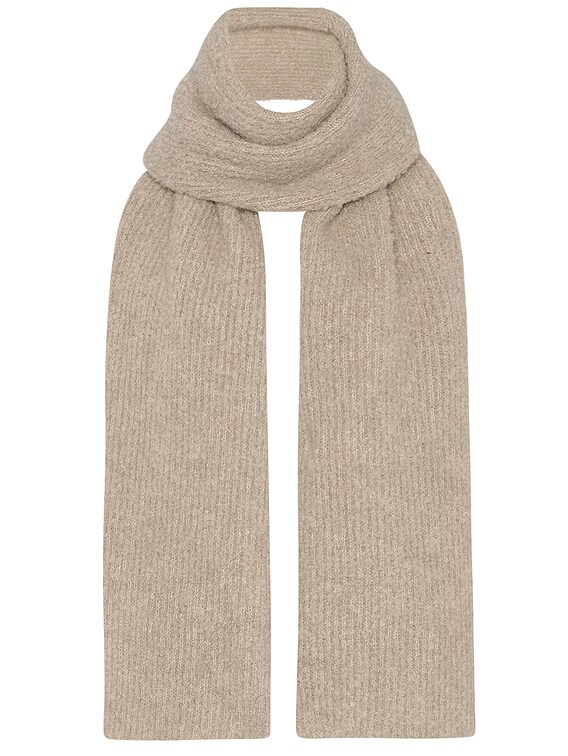 The Row Luthgard Scarf in Beige | FWRD